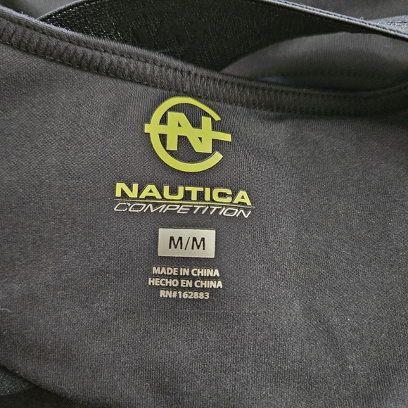 Nautica Women's Competition Active Bodysuit Size Medium, Crisscross Back - Picture 7 of 10